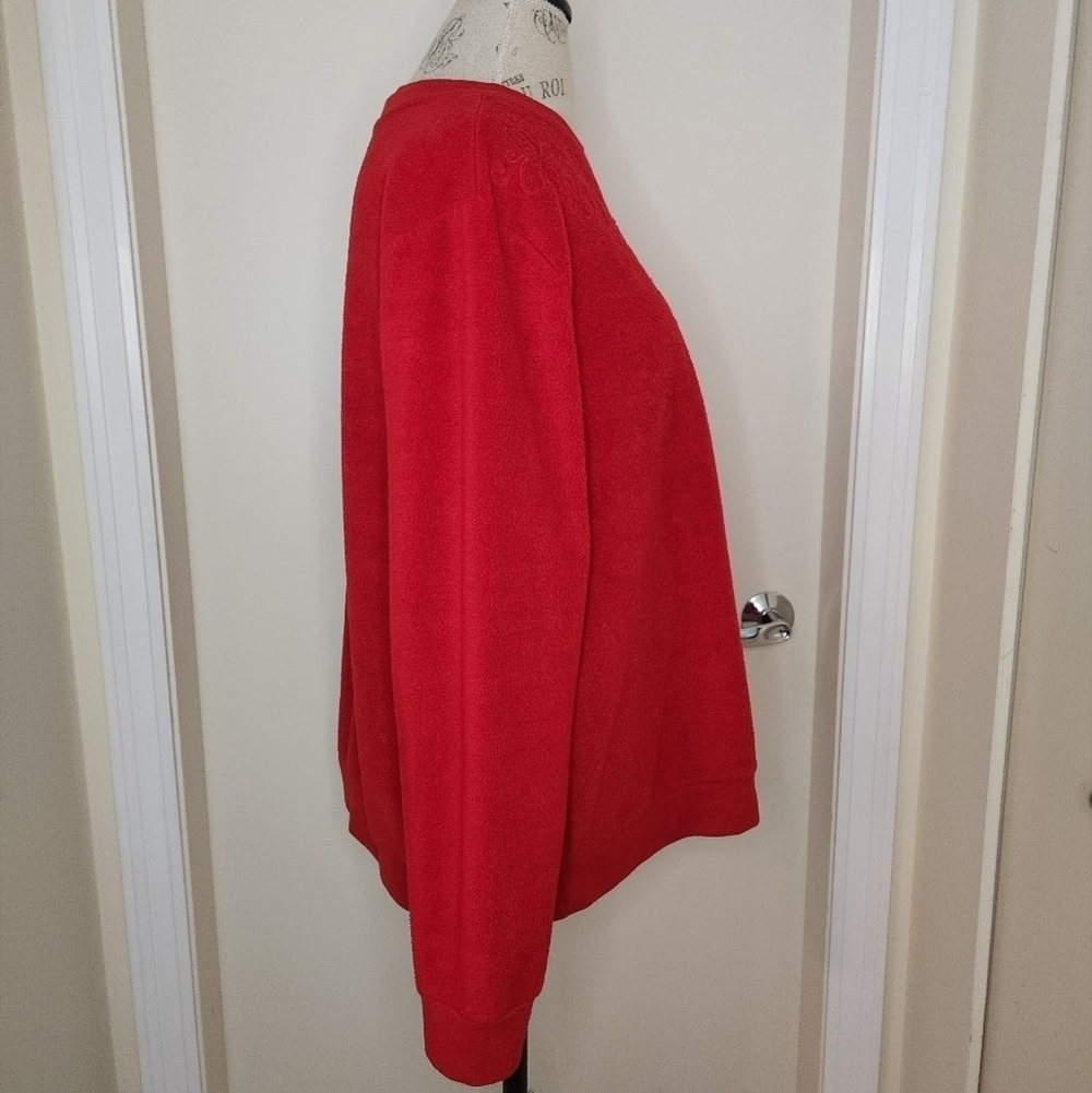 90s Red Sweatshirt Tradition - Picture 3 of 9